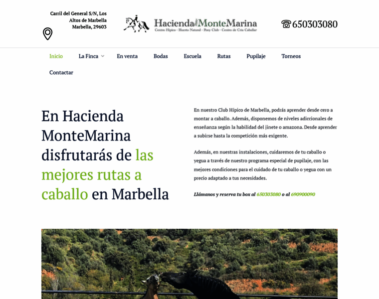 Haciendamontemarina.com thumbnail