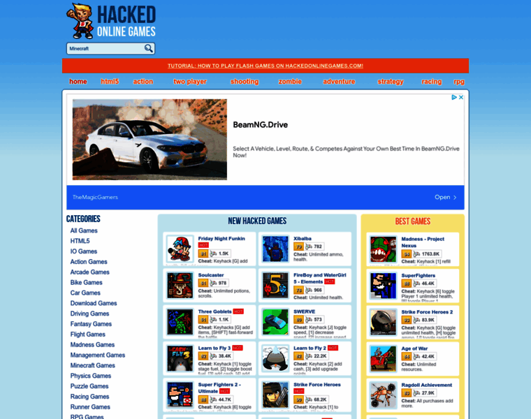 Hackedonlinegames.com thumbnail