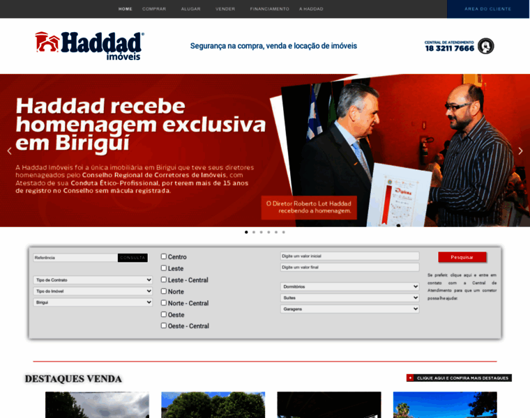 Haddadimoveis.com.br thumbnail