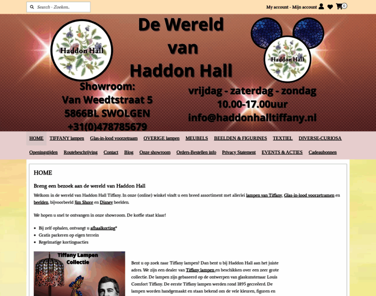 Haddonhalltiffany.nl thumbnail