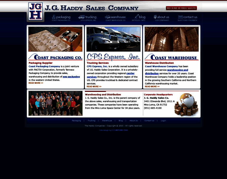 Haddycompanies.com thumbnail