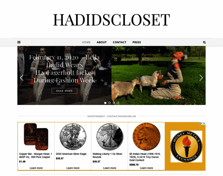 Hadidscloset.com thumbnail