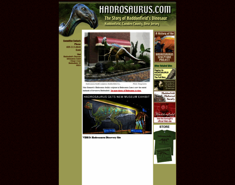 Hadrosaurus.com thumbnail