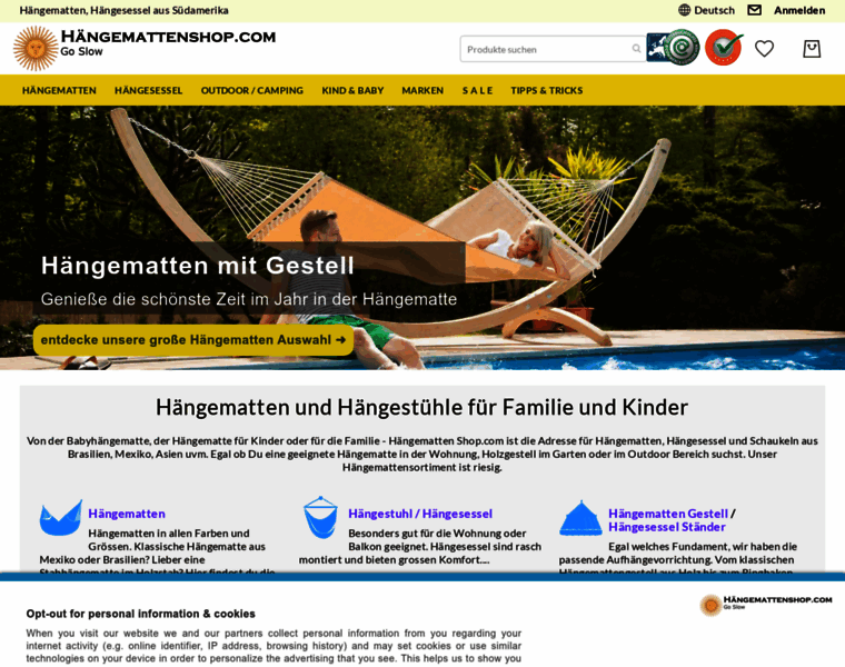 Haengemattenshop.com thumbnail