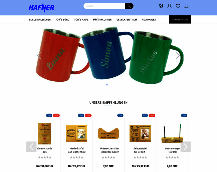 Hafner-lasergravur.de thumbnail