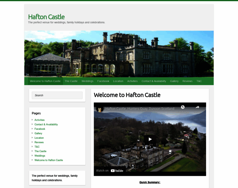 Hafton-castle.co.uk thumbnail