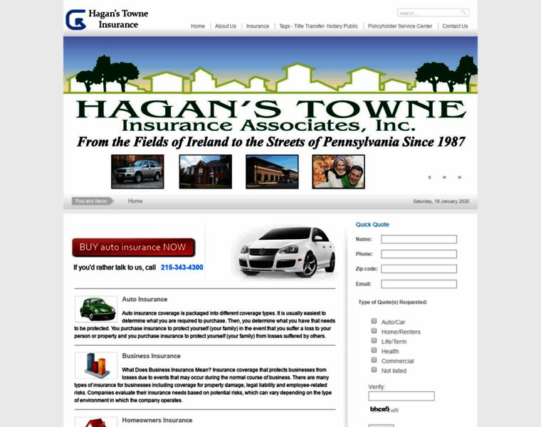 Haganstowne.com thumbnail