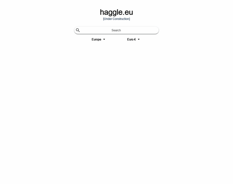 Haggle.eu thumbnail