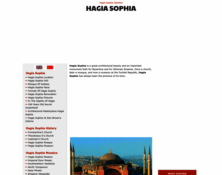 Hagiasophia.com thumbnail