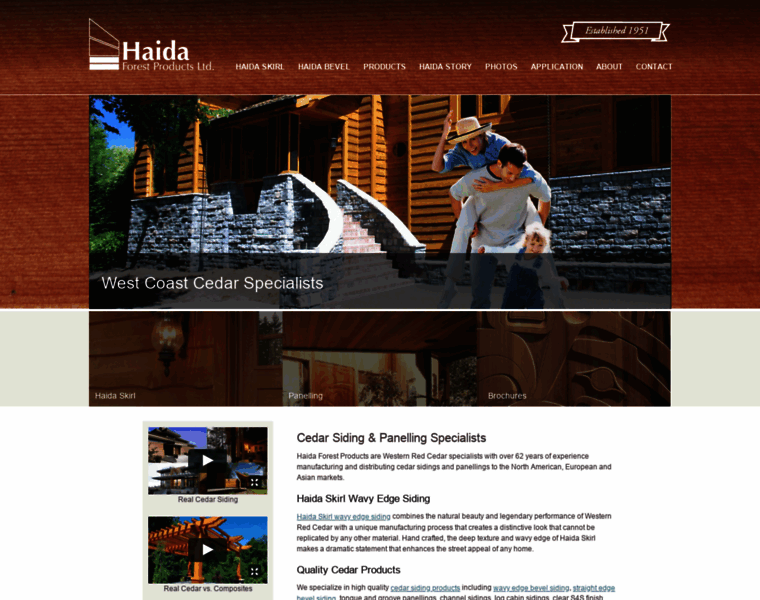 Haidaforest.com thumbnail