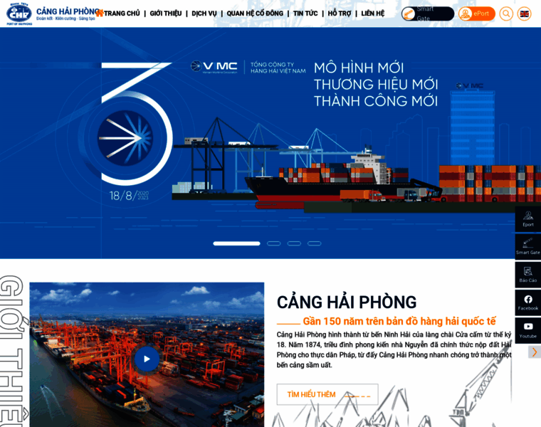 Haiphongport.com.vn thumbnail