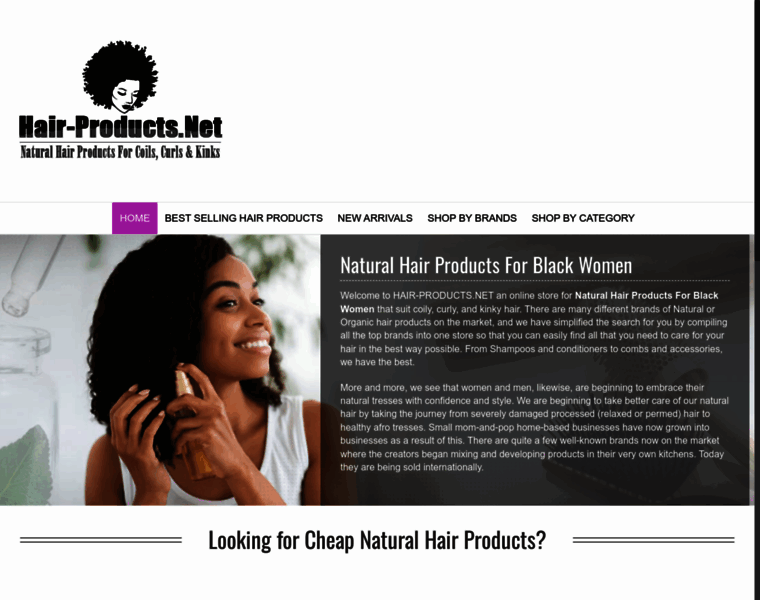 Hair-products.net thumbnail