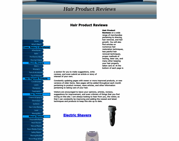 Hair-removal-products-reviews.com thumbnail