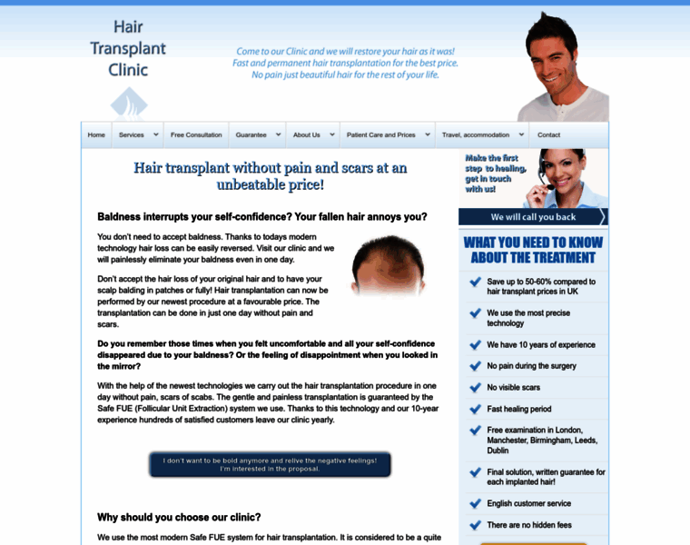 Hair-transplant-clinic.co.uk thumbnail
