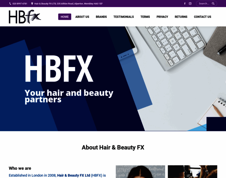 Hairandbeautyfx.com thumbnail