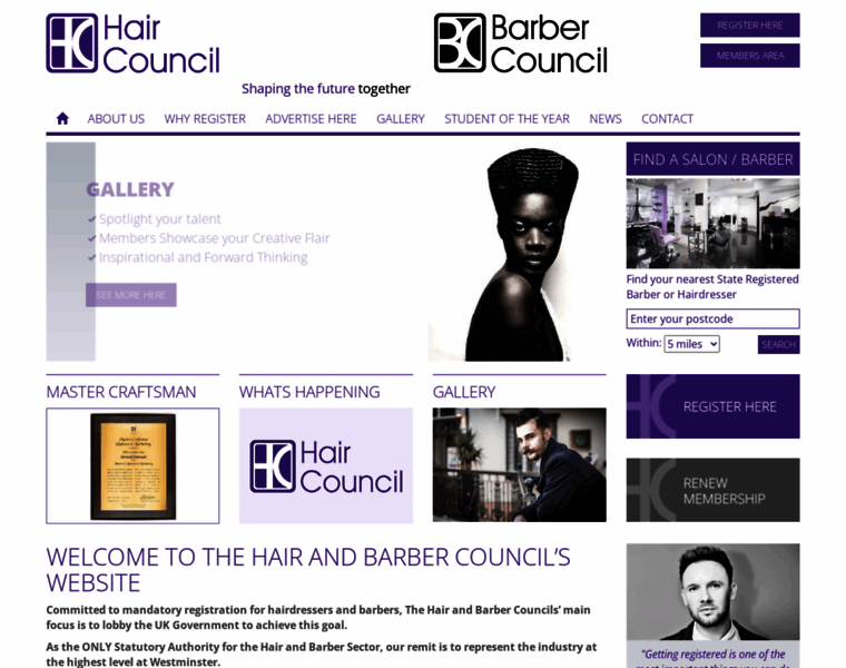 Haircouncil.org.uk thumbnail