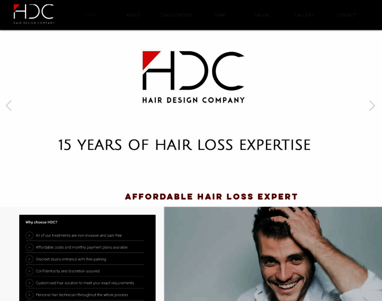 Hairdesigncompany.co.uk thumbnail