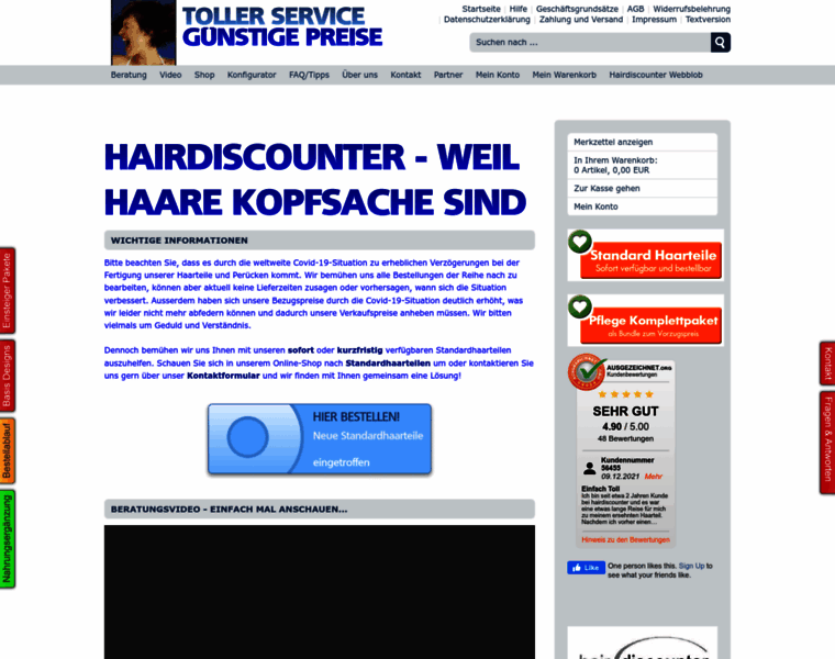 Hairdiscounter.de thumbnail