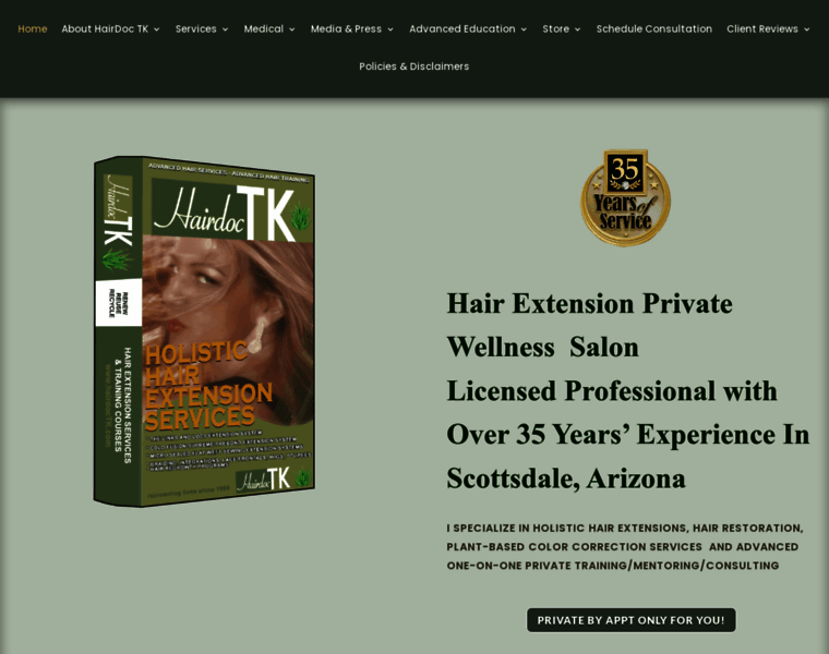 Hairdoctk.com thumbnail