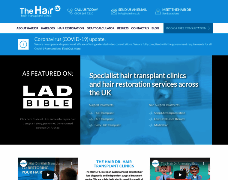 Hairdr.co.uk thumbnail