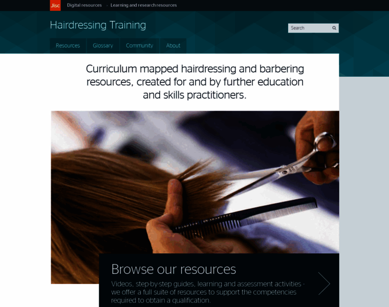 Hairdressing.ac.uk thumbnail