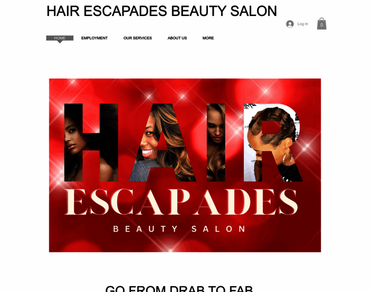 Hairescapades.com thumbnail