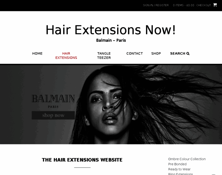 Hairextensionsnow.com thumbnail