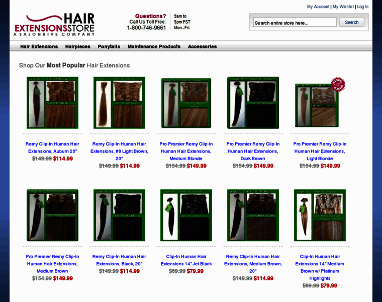 Hairextensionsstore.com thumbnail