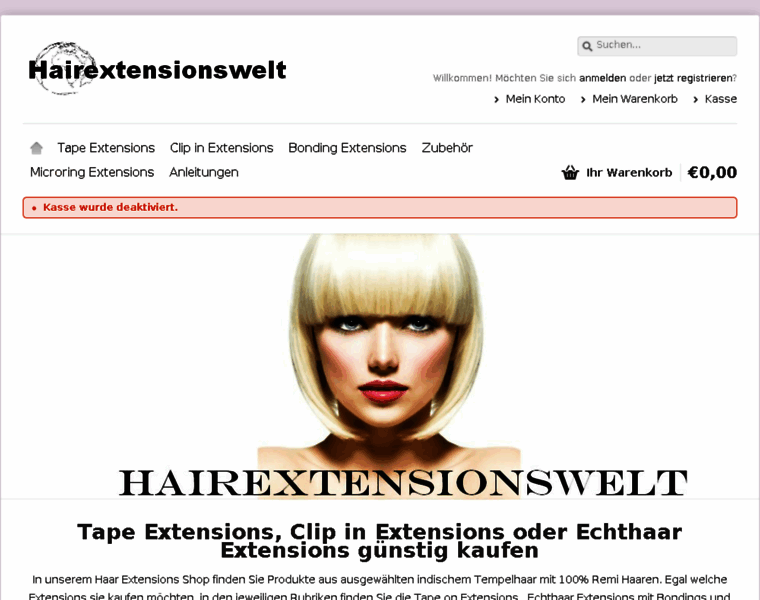 Hairextensionswelt.de thumbnail