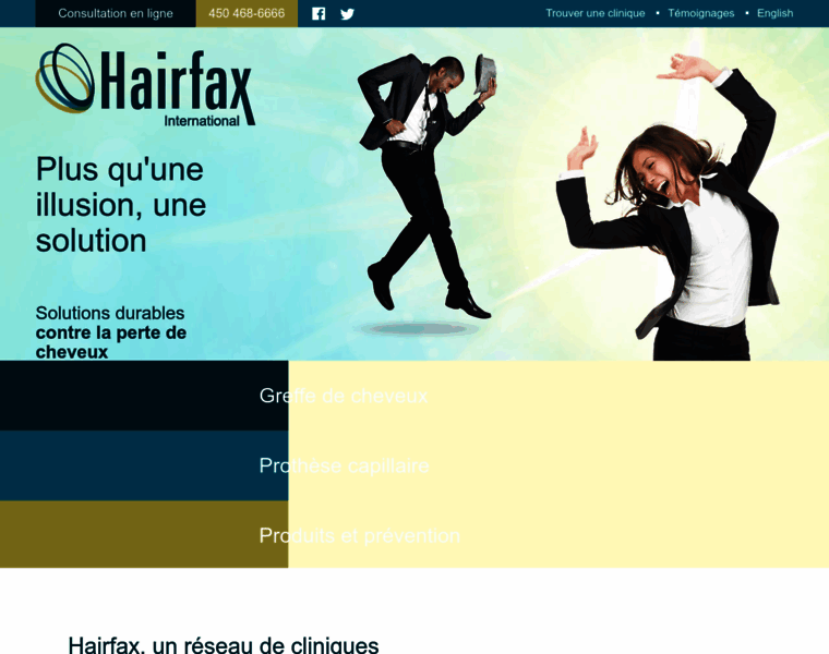 Hairfax.com thumbnail