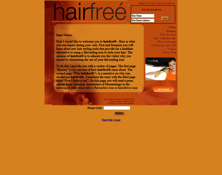 Hairfree.bz thumbnail