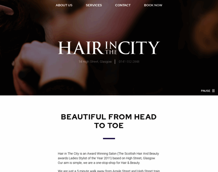 Hairinthecity.co.uk thumbnail