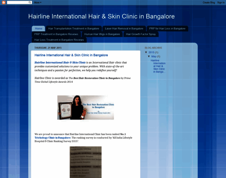 Hairlineinternationalhairclinic.blogspot.com thumbnail