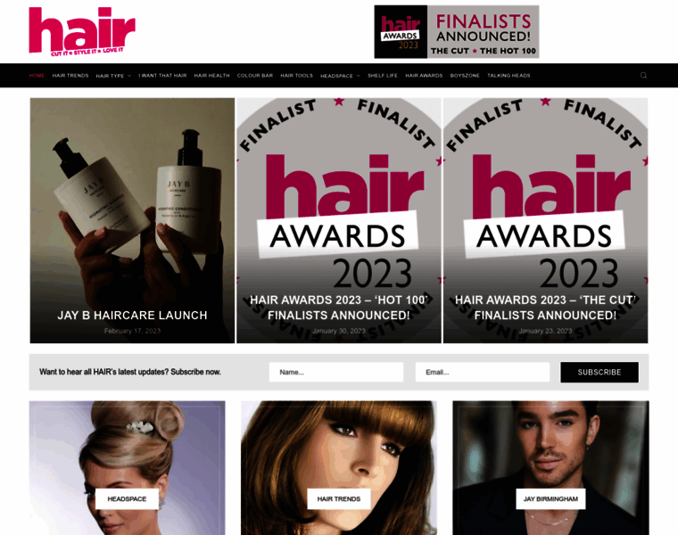 Hairmagazine.co.uk thumbnail