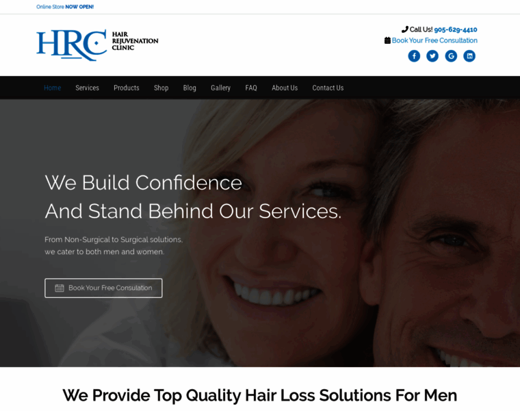 Hairrejuvenationclinic.com thumbnail
