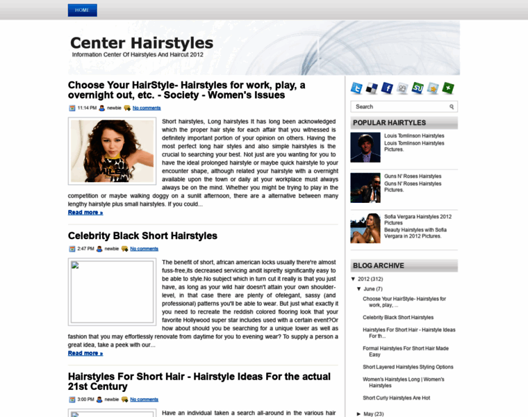 Hairstylescenter.blogspot.com thumbnail