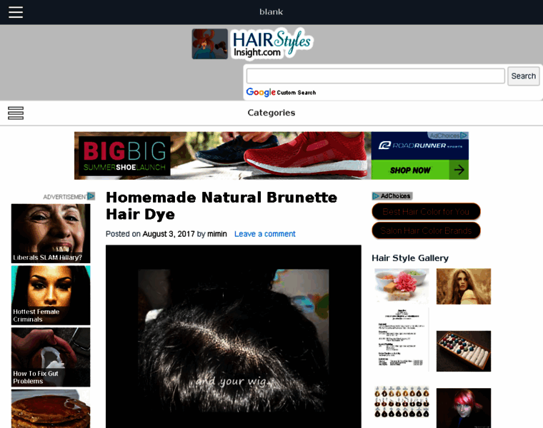 Hairstylesinsight.com thumbnail