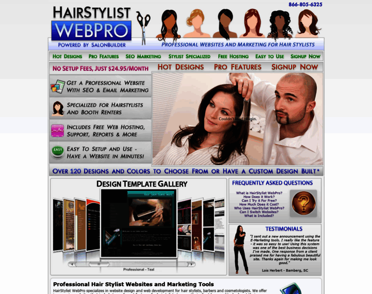 Hairstylistwebpro.com thumbnail