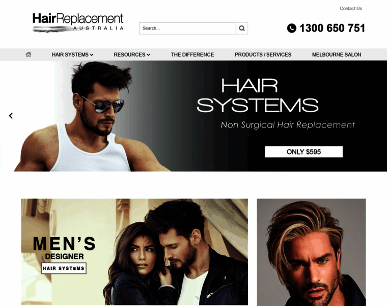 Hairsystemsaustralia.com.au thumbnail