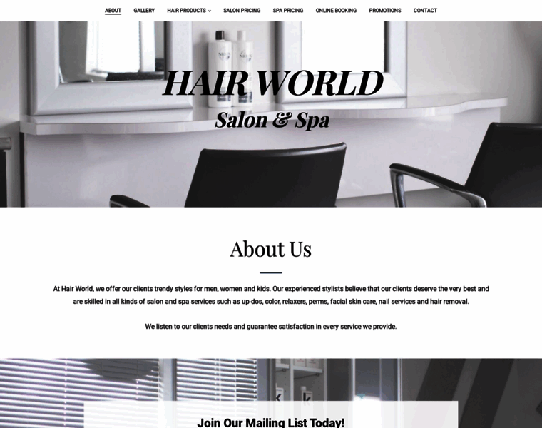 Hairworldottawa.com thumbnail