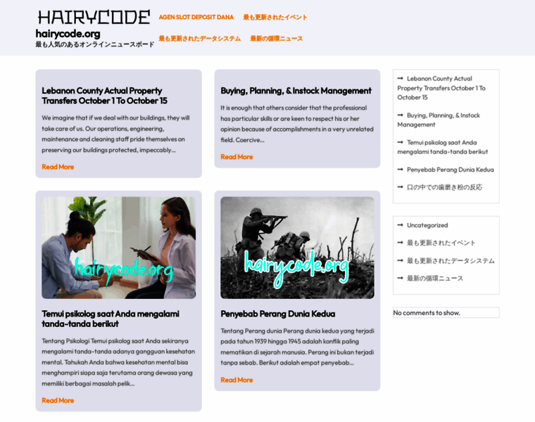 Hairycode.org thumbnail Hairycode.org thumbnail