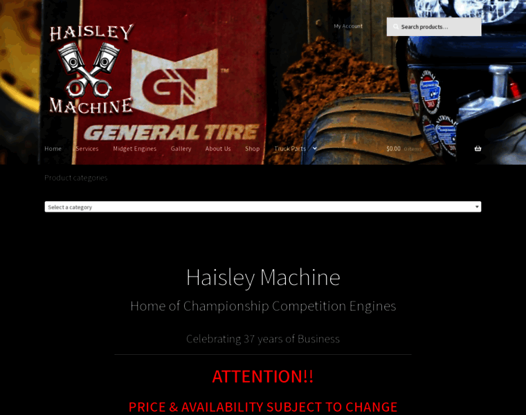 Haisleymachine.com thumbnail