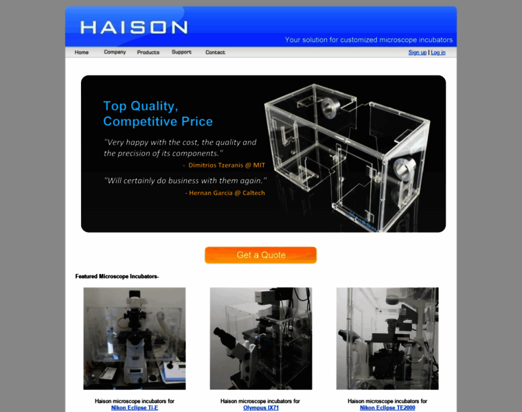 Haisontech.com thumbnail