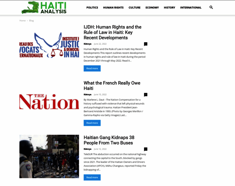 Haitianalysis.com thumbnail