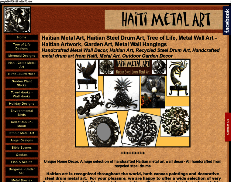 Haitimetalart.com thumbnail