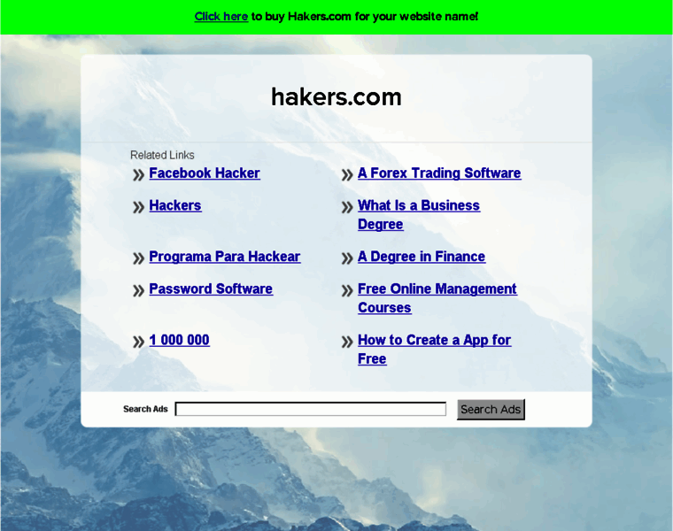 Hakers.com thumbnail