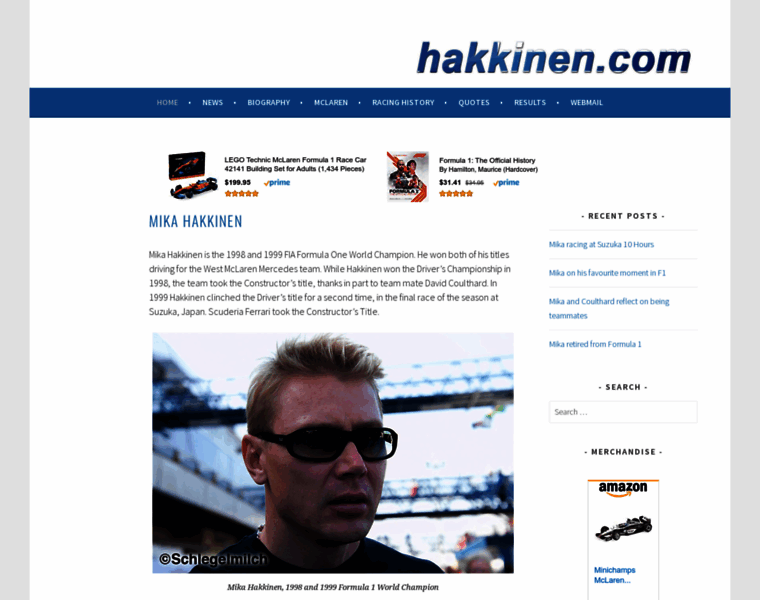 Hakkinen.com thumbnail