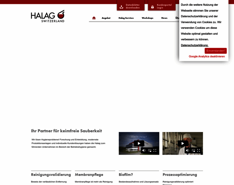 Halagchemie.ch thumbnail