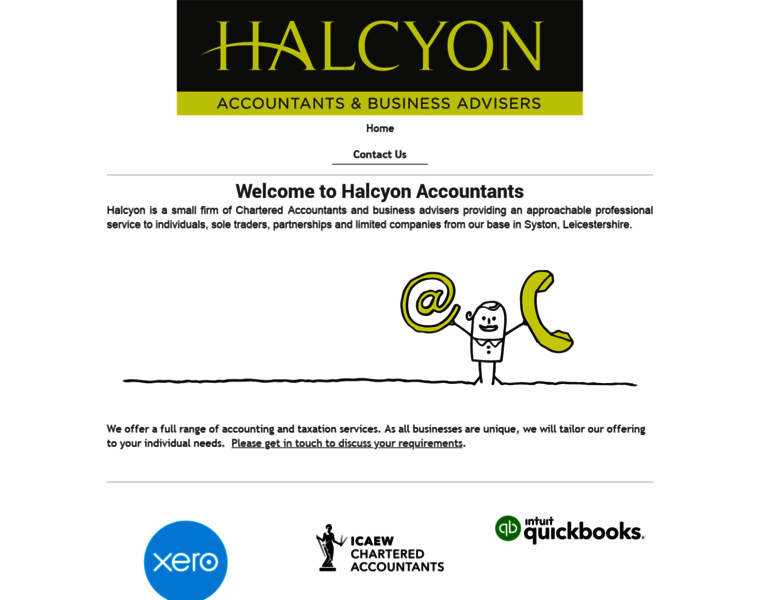 Halcyonaccountants.co.uk thumbnail