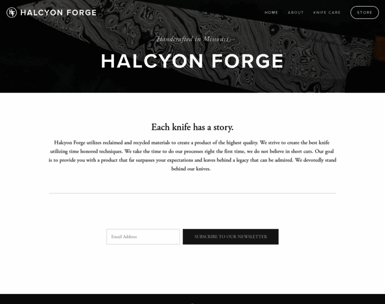 Halcyonforge.com thumbnail